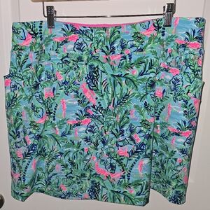 EUC Lilly Pulitzer Monica Golf Skort Sz 16